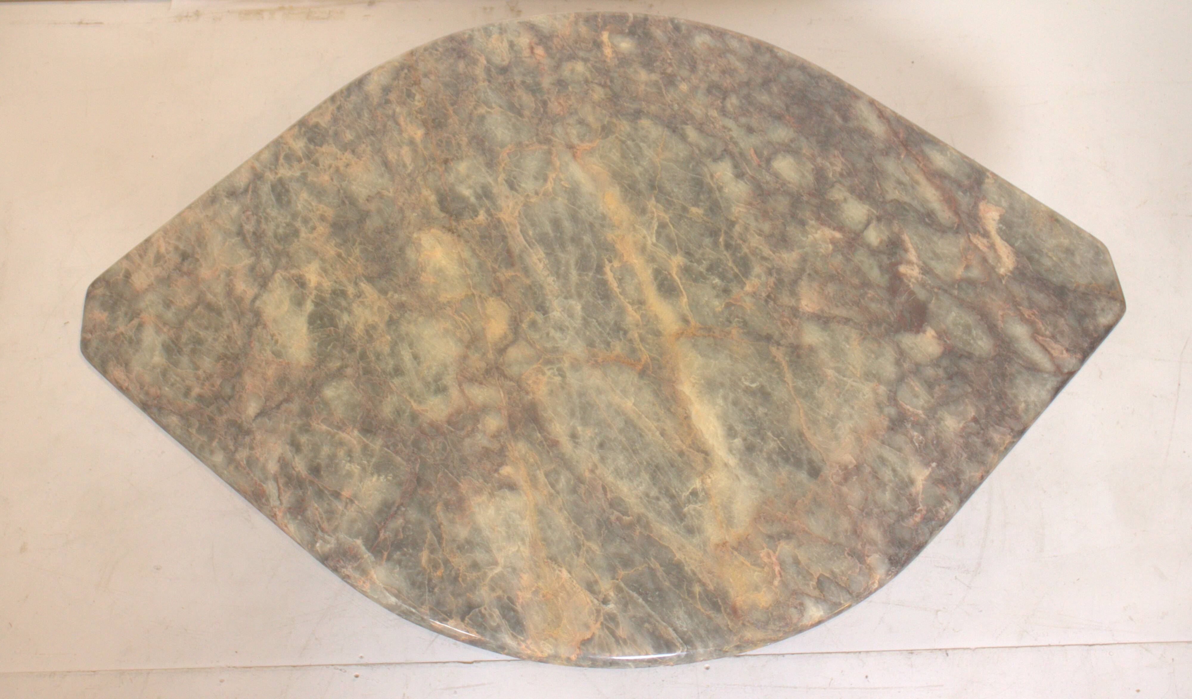 Vintage Italian Onyx Coffee Table from the 1970s