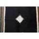 Vintage Turkish Hand-Knotted Wool Cotton Brown Kilim Area Rug 132x180