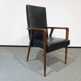 Fauteuil vintage en teck par Josef Hillerband pour Wilkhahn 1960
