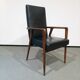Vintage teak armchair by Josef Hillerband for Wilkhahn 1960s