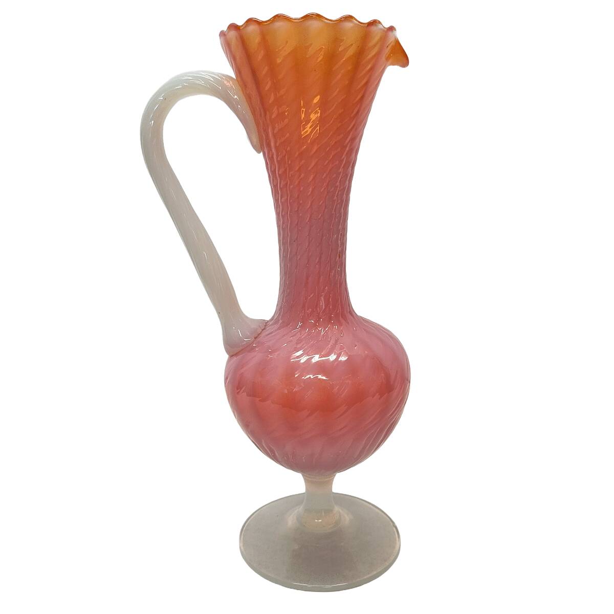 Vintage Selvia Opalina Decanter, 1960s