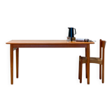 Mid-Century Danish teak extending dining table (Johannes Andersen)