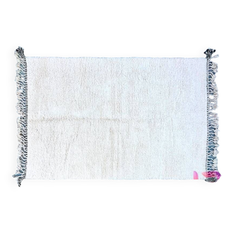 White Moroccan rug - Plain rug - Plain rug - Plain rug - Plain Moroccan rug - Free shipping