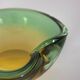 Vintage 1970s Murano glass submerged Italian design emptier tray