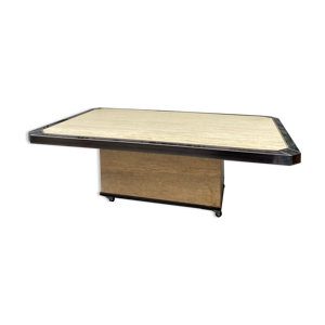 Table basse en travertin