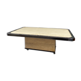 Fedam travertine coffee table