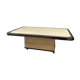 Fedam travertine coffee table
