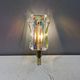 Availight wall lamp, transparent glass, rainbow effect hassel & teudt