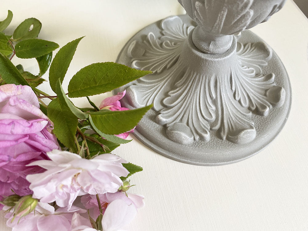 Table lamps 3 branches weathered girandoles