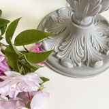 Table lamps 3 branches weathered girandoles