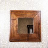 Antique Mirror in Exotic Wood, 1890s