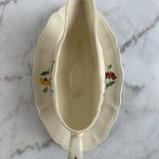 Ironware sauceboat Sarreguemines and Digoin