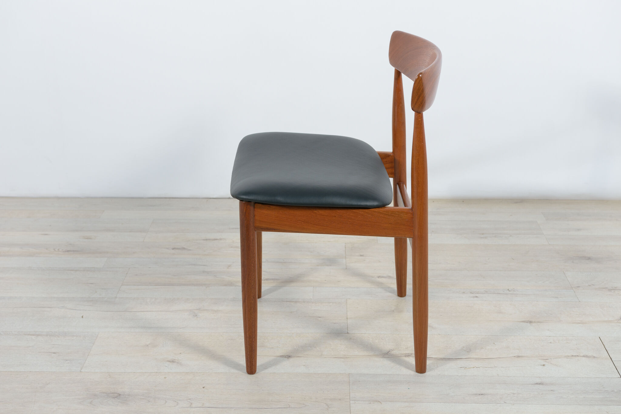 Mid-century teak dining chairs, 1960s, set of 4