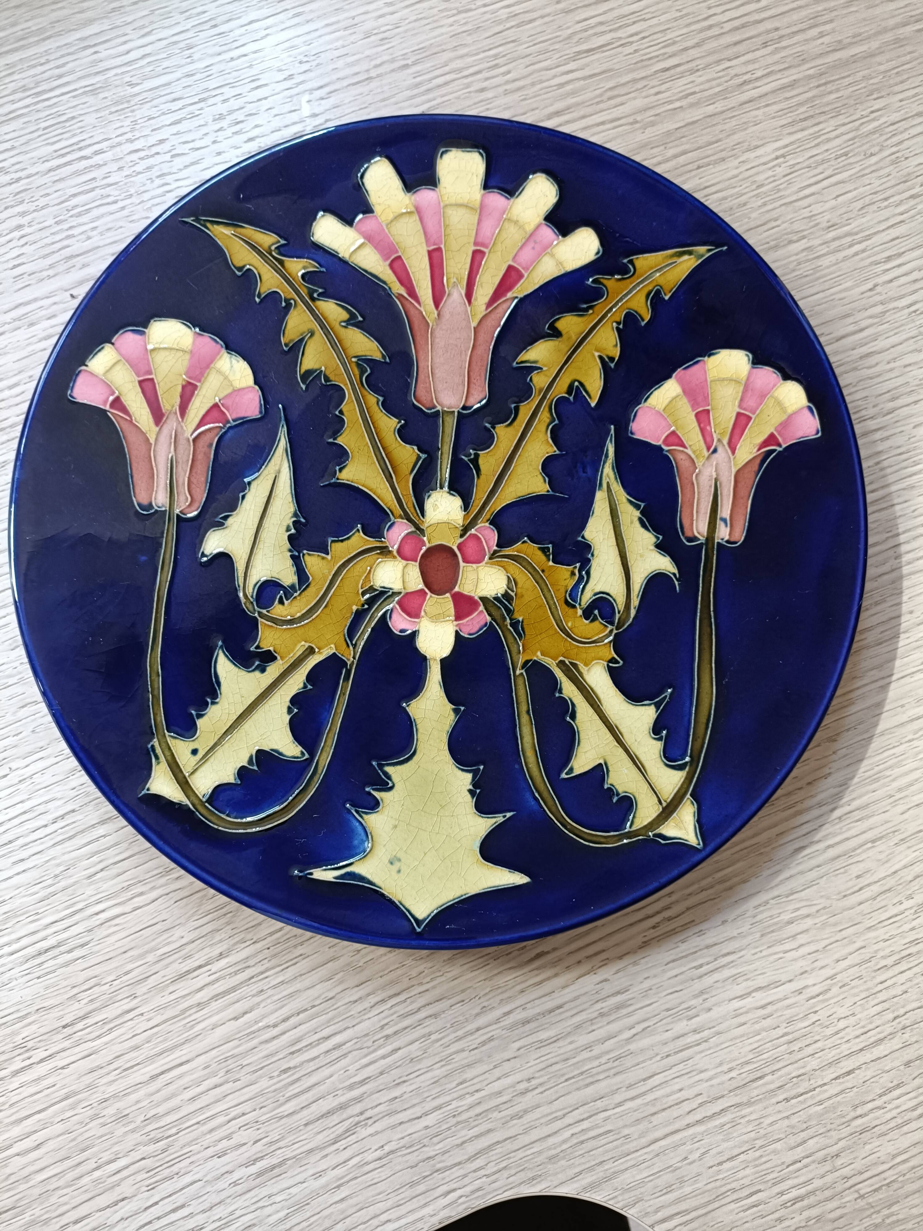 Longchamp Art Deco Iron Earth Dish