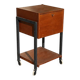 Mid-century trolley / side table made of wood & metal