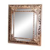 Patinated XIX century cloisonné mirror.