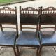 Six chaises Henri II