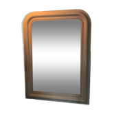 Louis Philippe period mirror, ecru lacquered