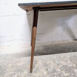 Vintage table with compass legs