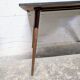 Vintage table with compass legs