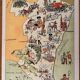Vintage poster illustrated map of Alsace 1939 - JP Pinchon