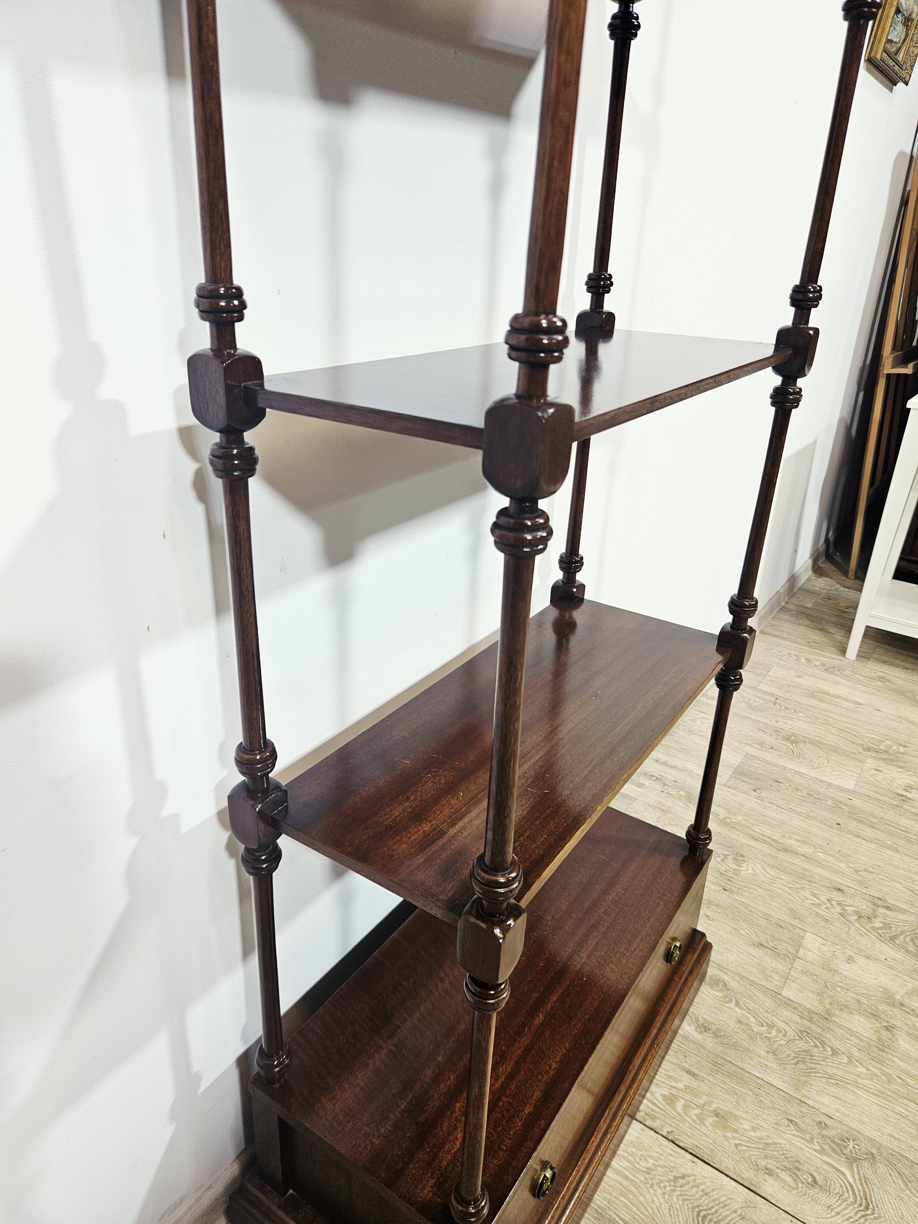 Stylish mahogany shelf/England/mid. 20th century/Classic/Unique