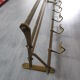 Brass coat rack