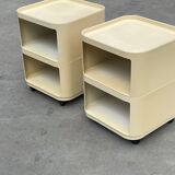 Set of Two Componibili by Anna Castelli Ferrieri for Kartell