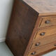 Antique french oak apothecary cabinet, circa 1900