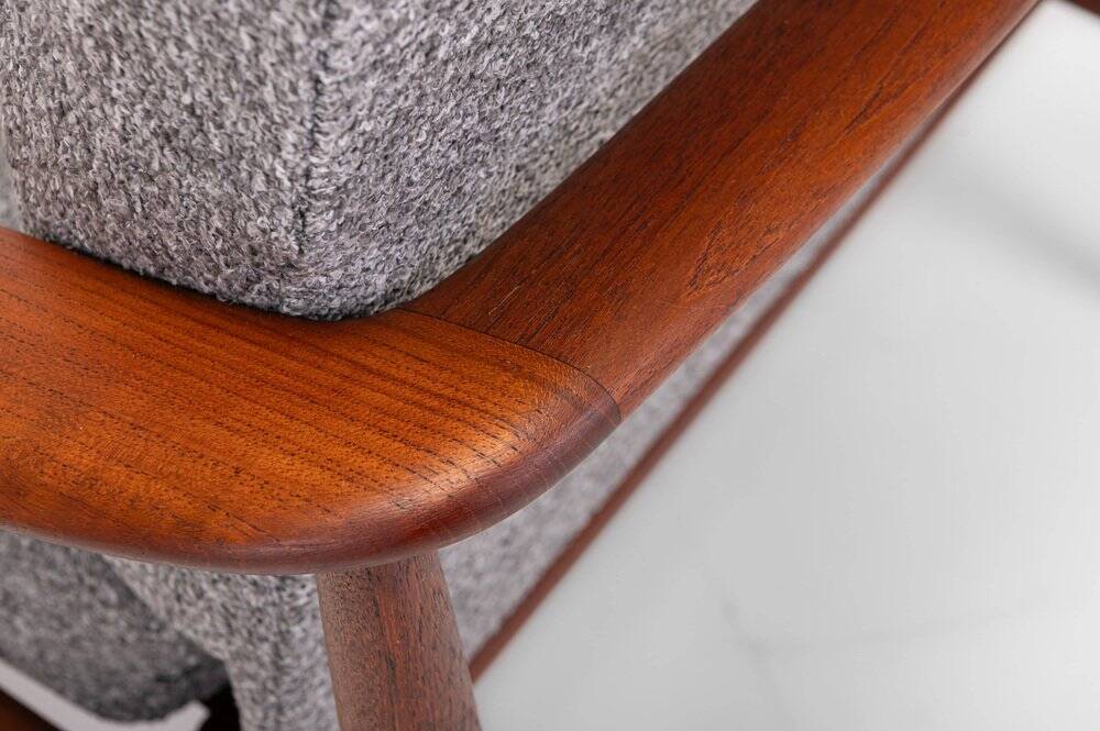 Teak easy chair by Carl Straub, 1960s
