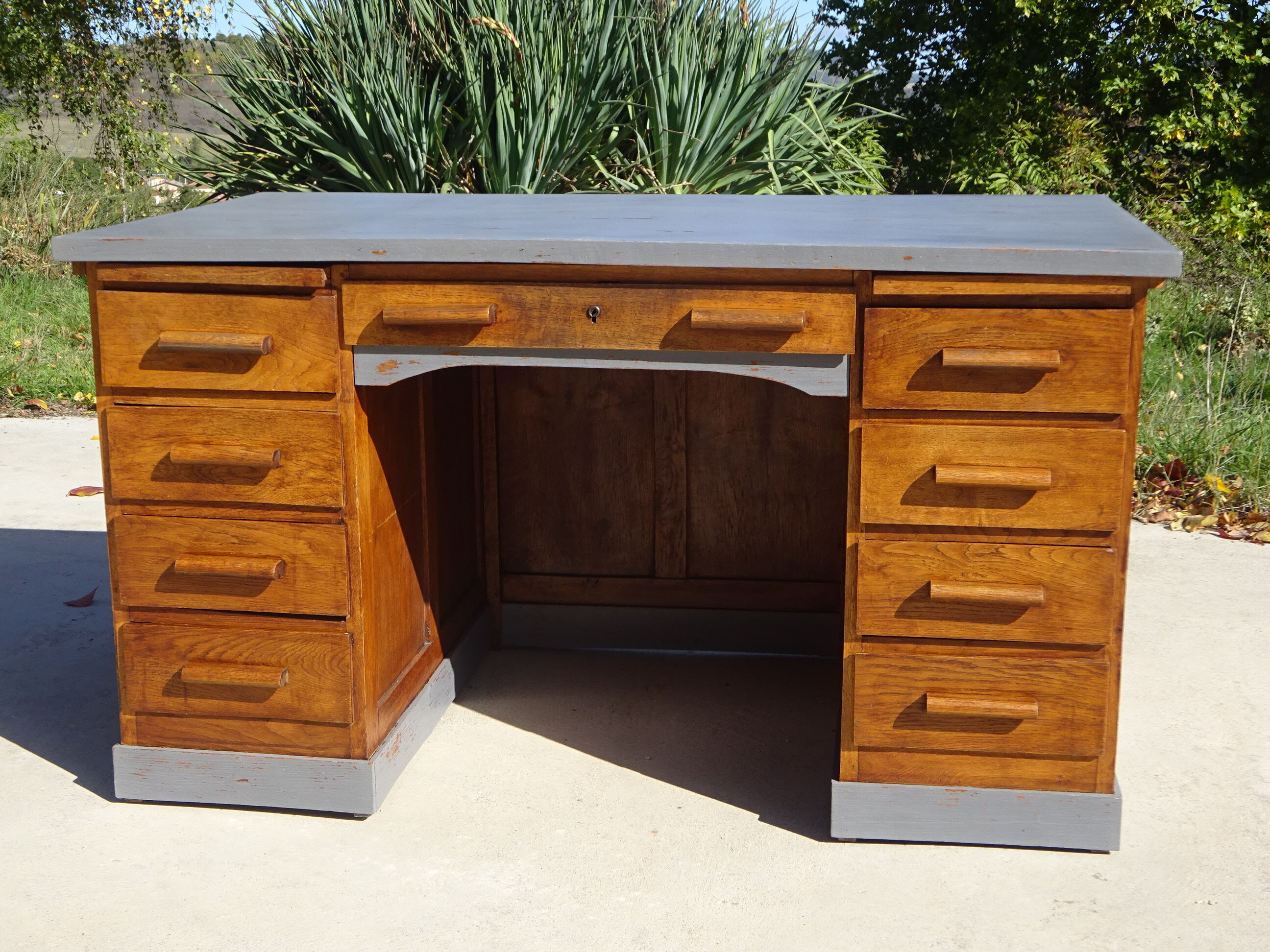 Grand bureau vintage