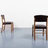 Chaises italiennes modernes du milieu du siècle, 1960