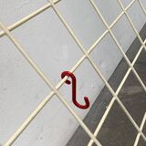 German minimalist Mid-Century coat rack in rope, 1960s