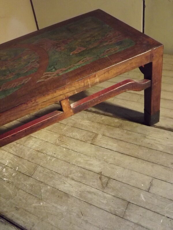 Table basse style asiatique