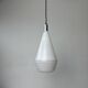 Vintage glass suspension light 1970