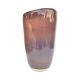 Large burgundy glass vase Vidrios San Miguel, Spain 1990s.