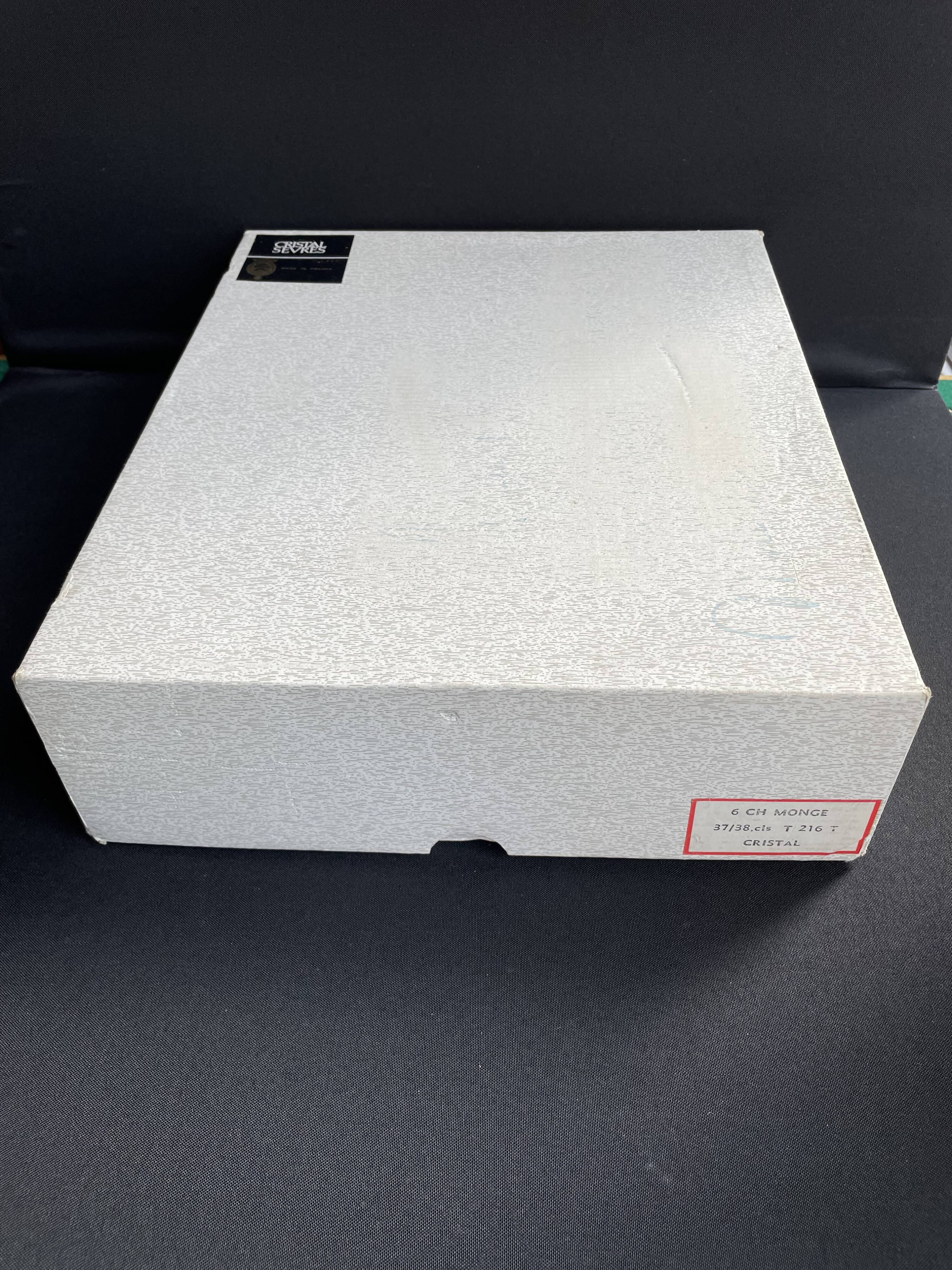 Cristal de Sèvres - Verres à orangeade (6) - Monge