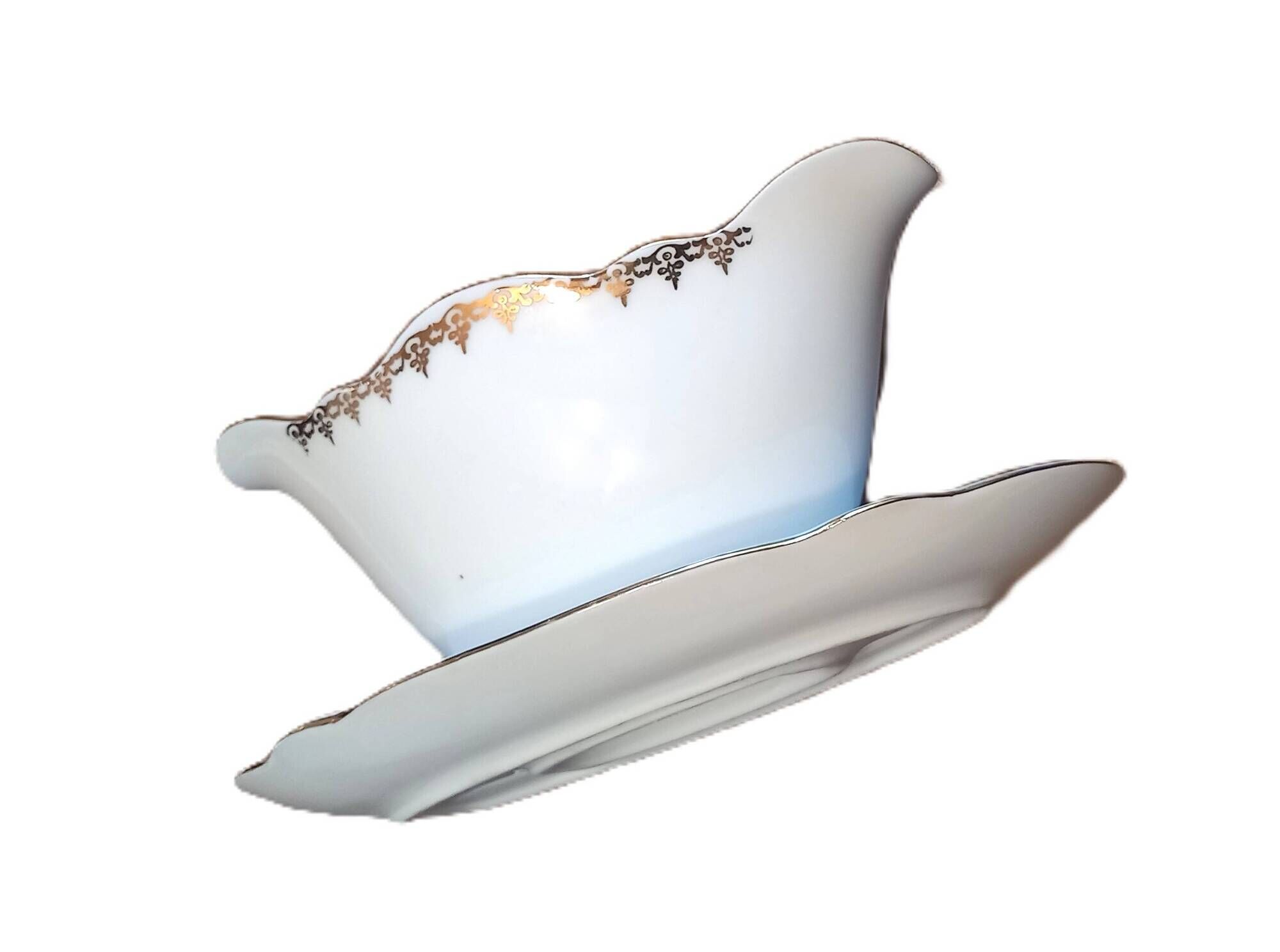 Saucière ancienne en porcelaine allemande Arzberg