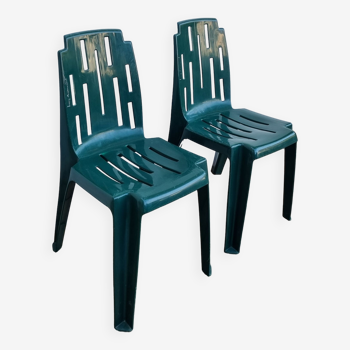 Paire chaises Henry Massonnet
