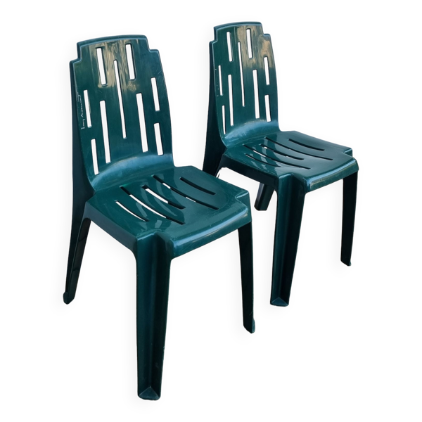 Paire chaises Henry Massonnet