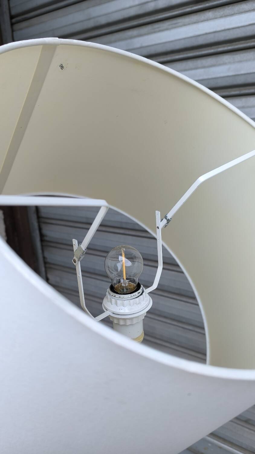 Solid pine floor lamp, Sweden 1970