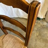 Chaises bistrot paillées