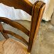 Chaises bistrot paillées