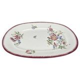 Ironstone serving platter Sarreguemines Strasbourg