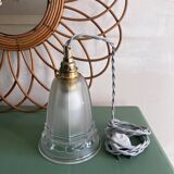 Art deco portable lamp