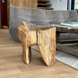 Tabouret monoxyle