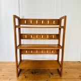 Vintage folding bookshelf, circa 1960
