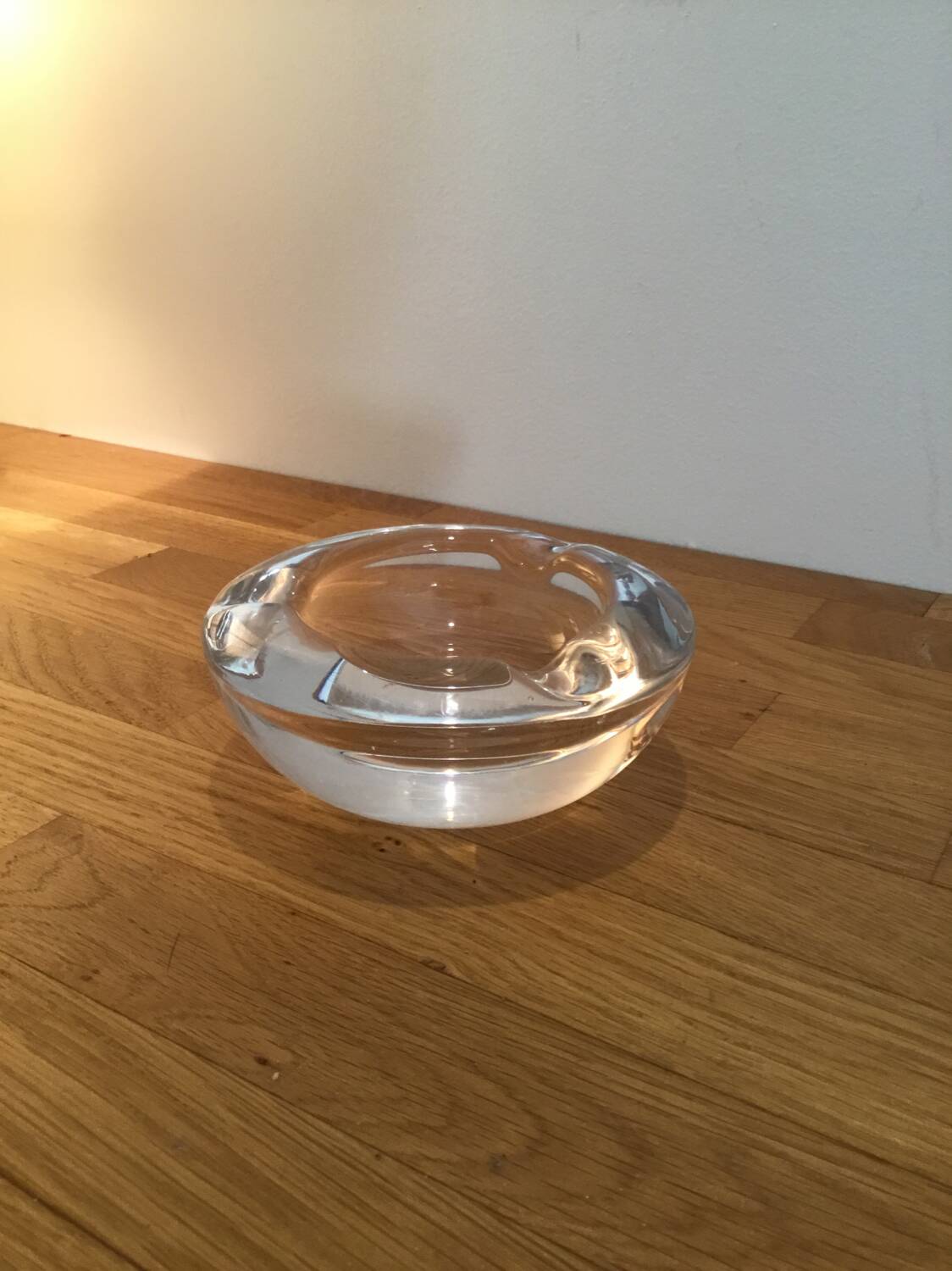 Crystal ashtray