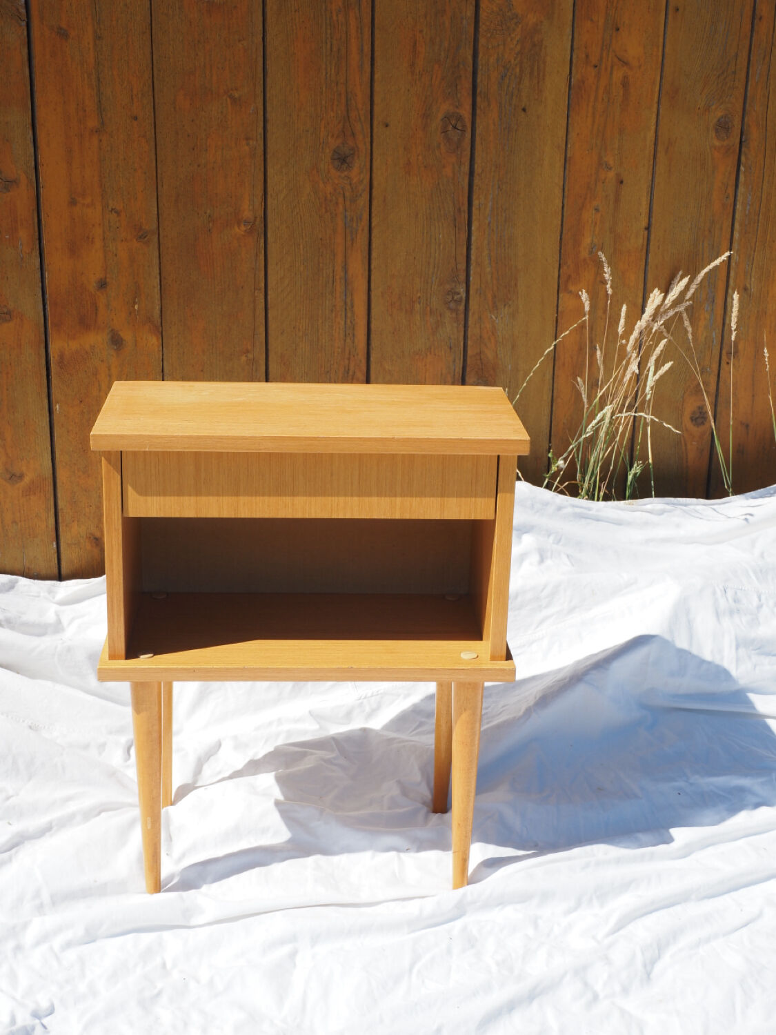 Scandinavian bedside table from the 70s