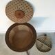 Vintage round tripod worker with tapered feet - 1960